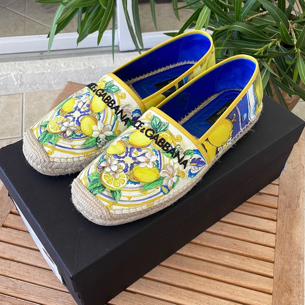 Dolce & Gabbana men’s espadrilles size 11